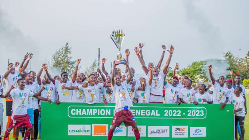 Génération Foot champion du Sénégal 2023