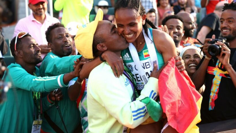 Gudaf Tsegay championne du monde du 5000m