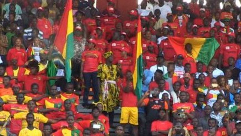 Guinée supporters Syli