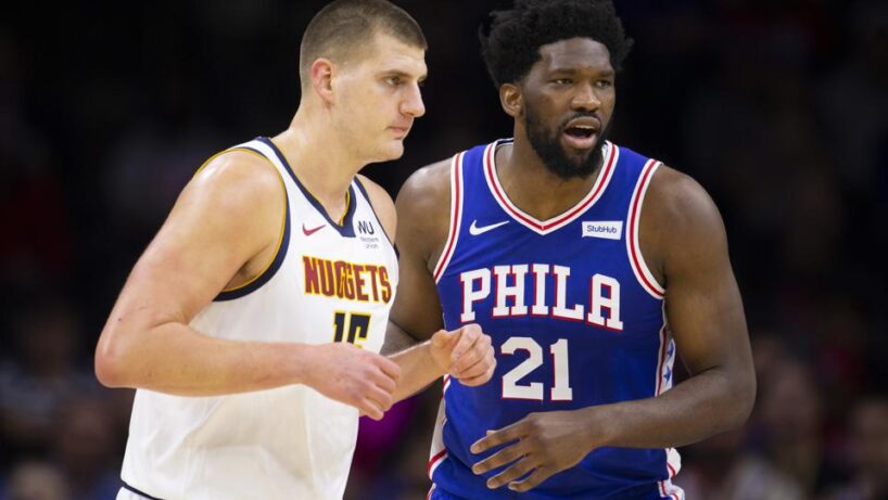 Joel Embiid et Nikola Jokic