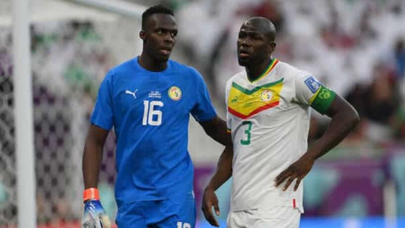 Kalidou Koulibaly et Edouard Mendy