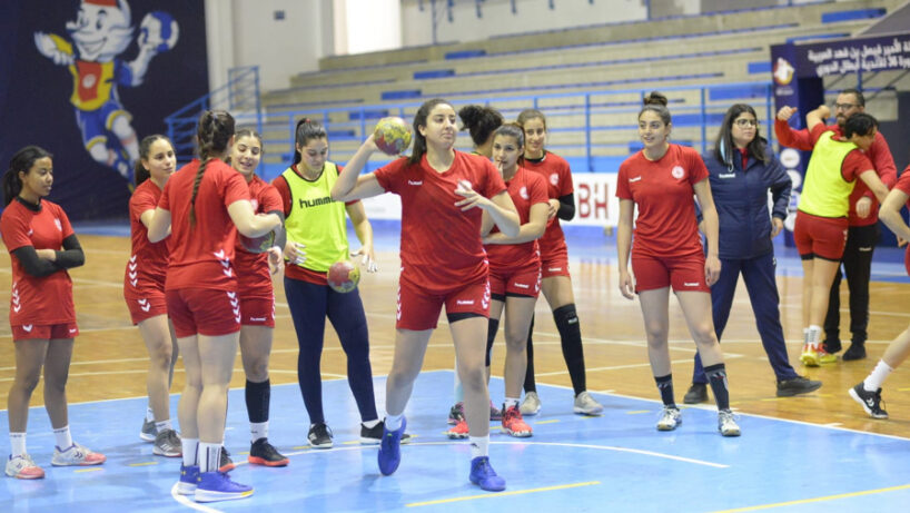 Les U20 de la Tunisie handball