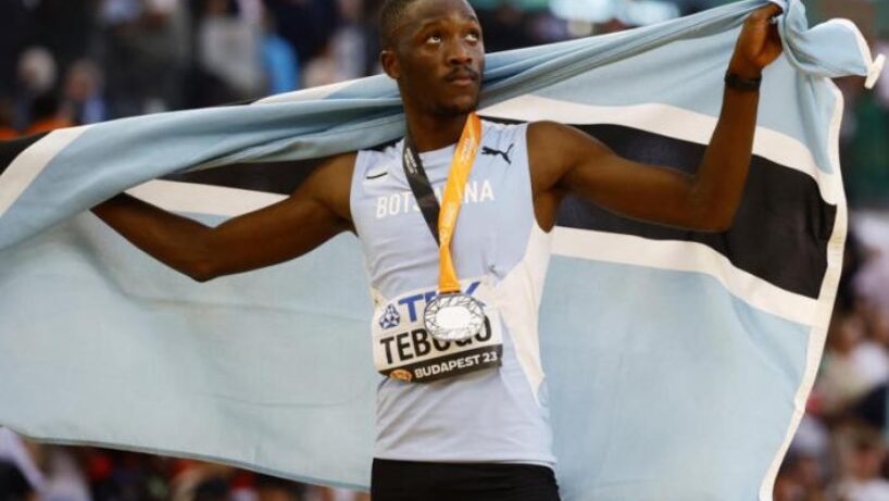 Letsile Tebogo phénomène du sprint Botswana