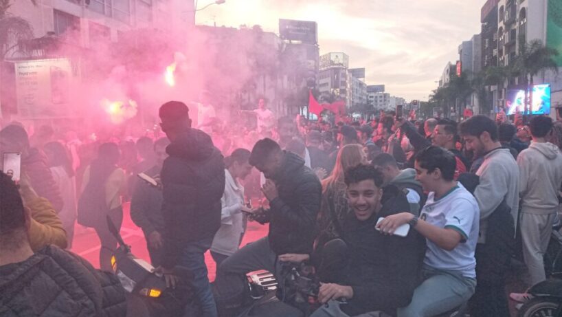 Ambiance de folie au Maroc Mondial 2022