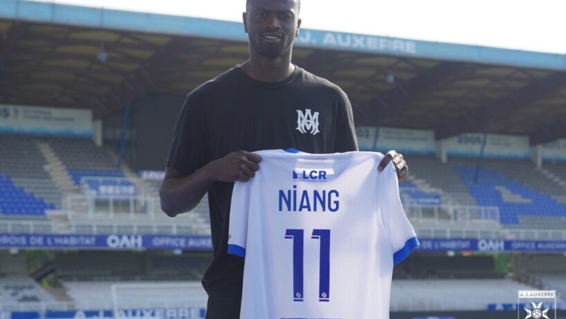 Mbaye Niang Auxerre son 10e club en 10 ans