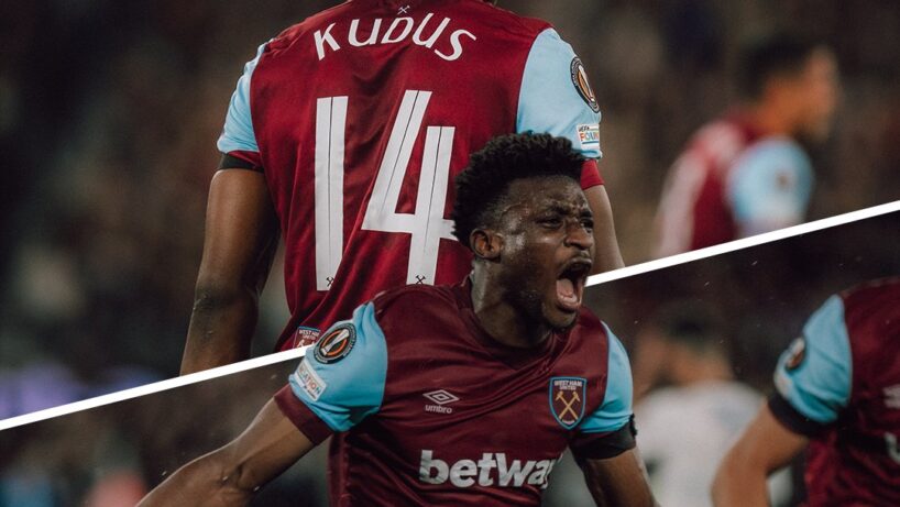 Mohammed Kudus double buteur avec West Ham