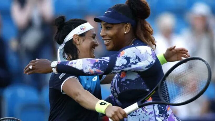 Ons Jabeur et Serena Williams