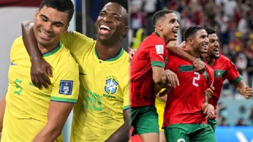 Maroc-Brésil, le Onze combiné