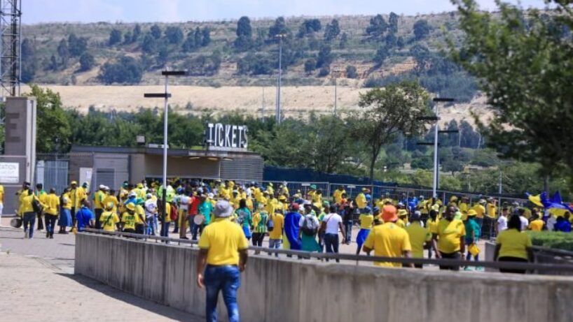 Les supporters de Mamelodi