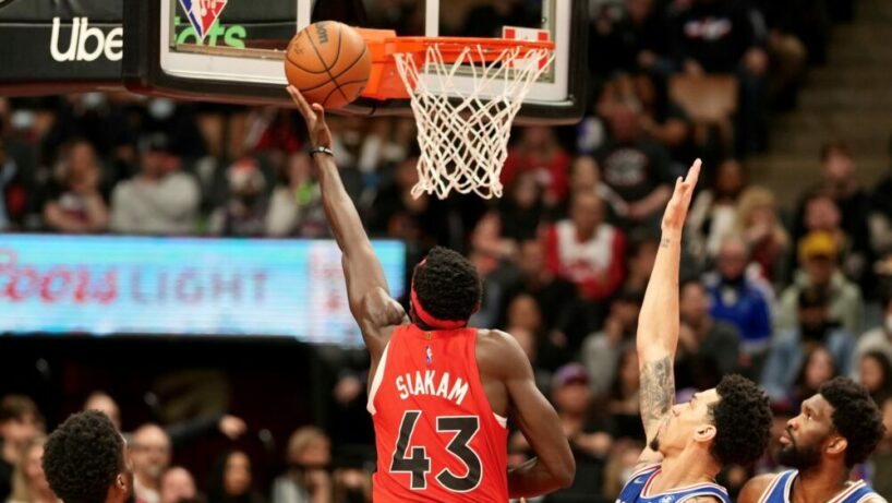 Pascal Siakam domine Joel Embiid