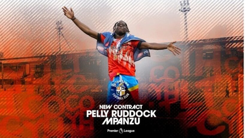 Pelly-Ruddock Mpanzu contrat de fidélité avec Luton town FC