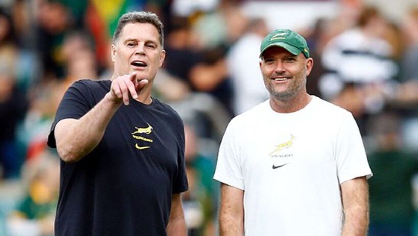 Rassie Erasmus et Jaques Nienaber