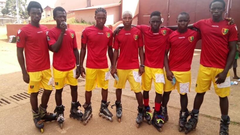 Les patineurs de Guinée