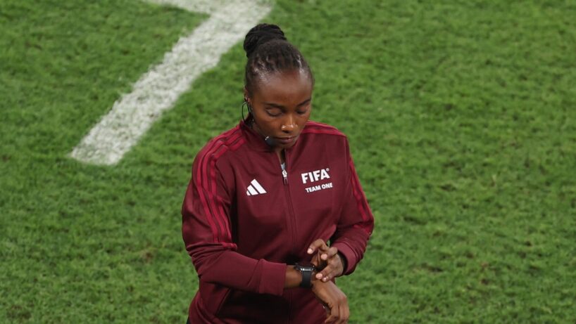 Salima Mukansanga, arbitre internationale de match (Rwanda)