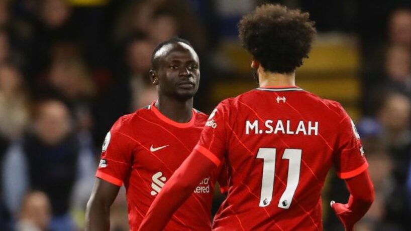 Sadio Mané et Mohamed Salah