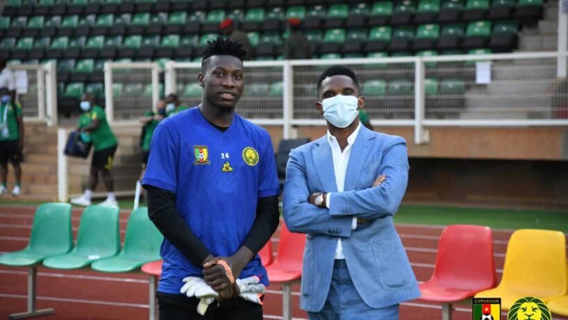 Samuel Eto'o et Andre Onana