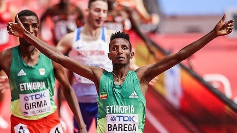 Selemon Barega champion du monde 3000m