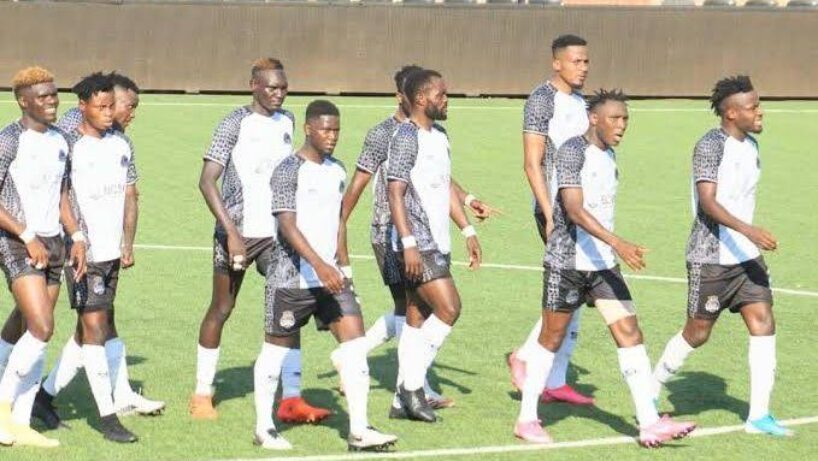 Les joueurs du TP Mazembe Coupe CAF