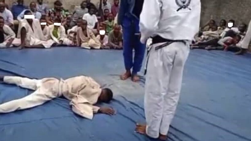 le jeune judoka dans un KO dont il ne se remettra jamais