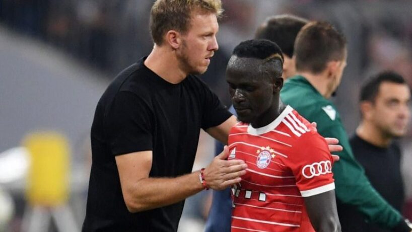 Sadio Mané et Julian Nagelsmann