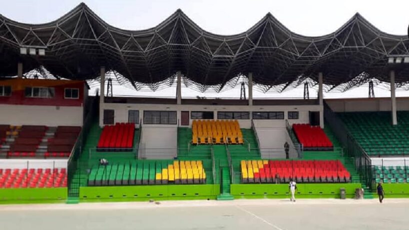 tribune d'honneur rénovée du stade massamba débat de pointe-noire Congo